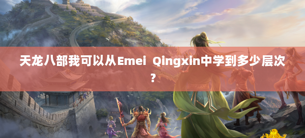 天龙八部我可以从Emei Qingxin中学到多少层次？